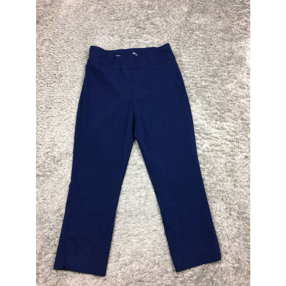 St. John's Bay Capri Pants Blue sz 6 - Picture 3 of 5